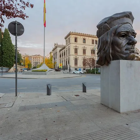 Centro De Granada, Cerca De La Catedral דירה *